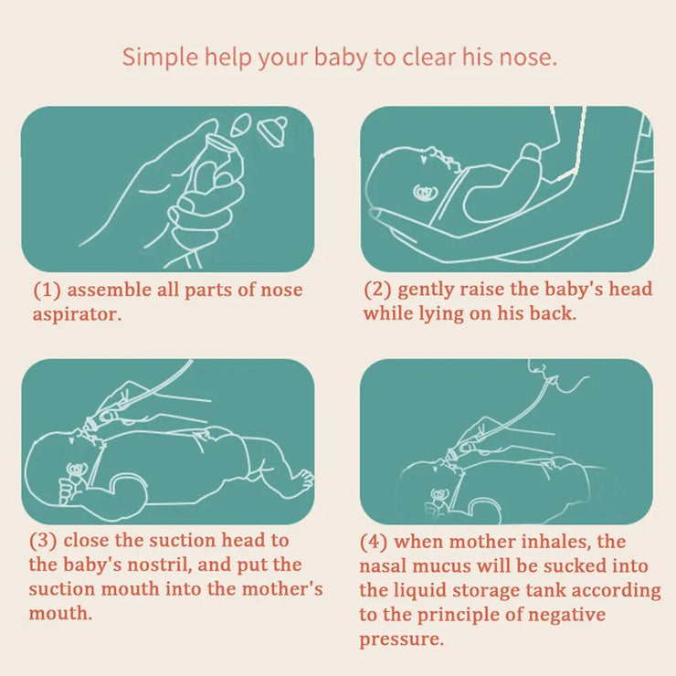 Newborn Baby Nasal Aspirator