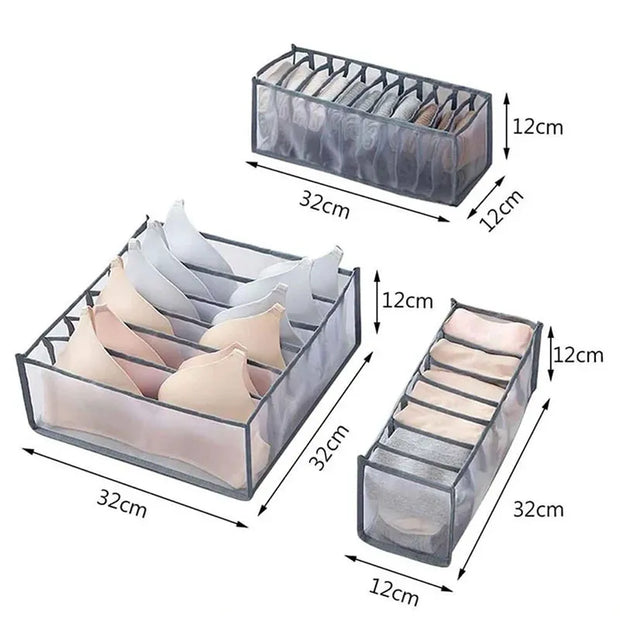 Clothes Jeans Compartment Storage Box