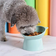 High Foot Dog Feeding Bowl