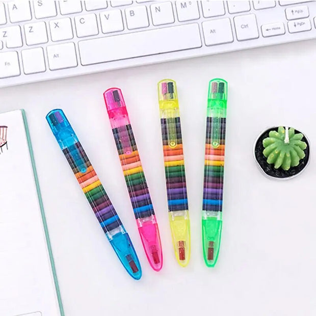 20 Colors Kids Drawing  Paint Pen