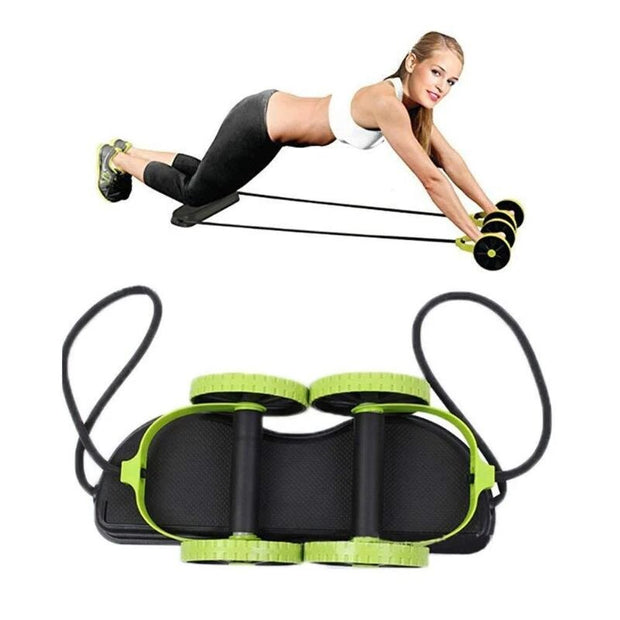 Multifunctional Ab Roller Silent Pull Rope