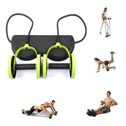 Multifunctional Ab Roller Silent Pull Rope