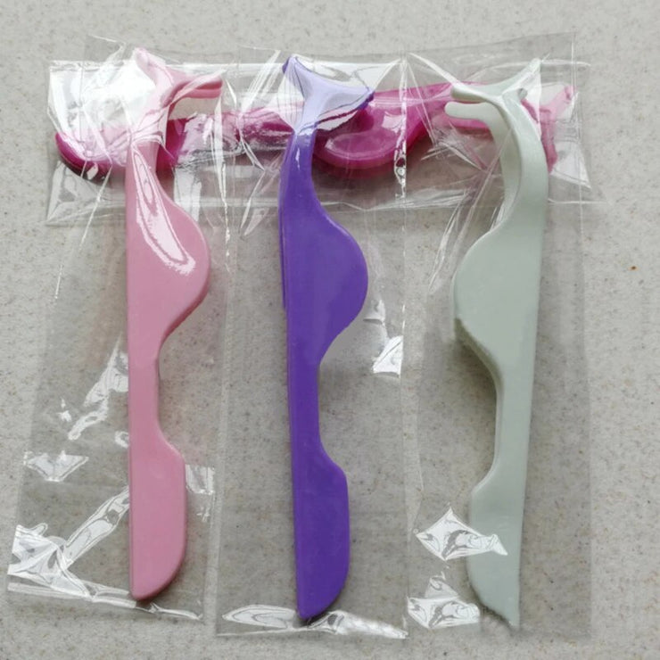 Plastic Eyelashes Extension Tweezers