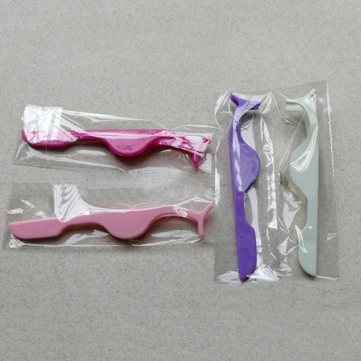 Plastic Eyelashes Extension Tweezers