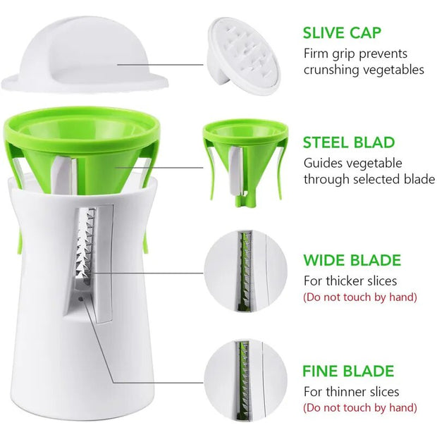 Vegetable Spiralizer Slicer