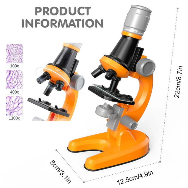 Children Experiment Microscope Kit