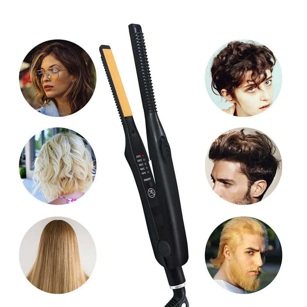 2 In 1 Hair Straightener Iron