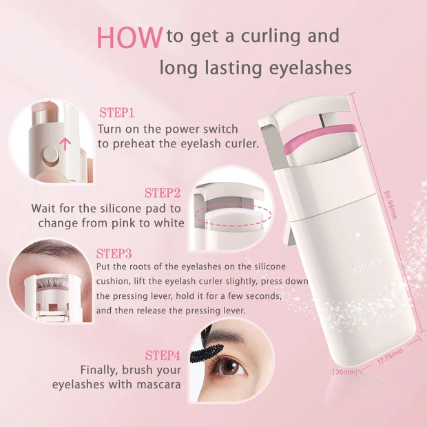 Electric Heated Eyelash Curler