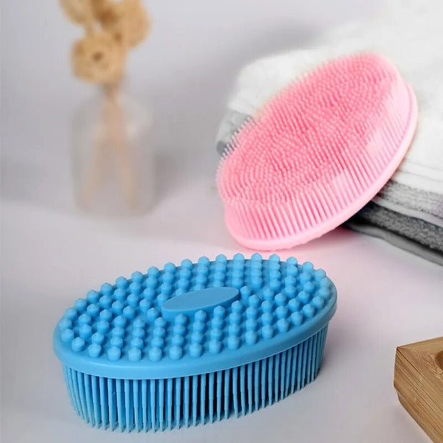 2-IN-1 Silicone Body Scrubber