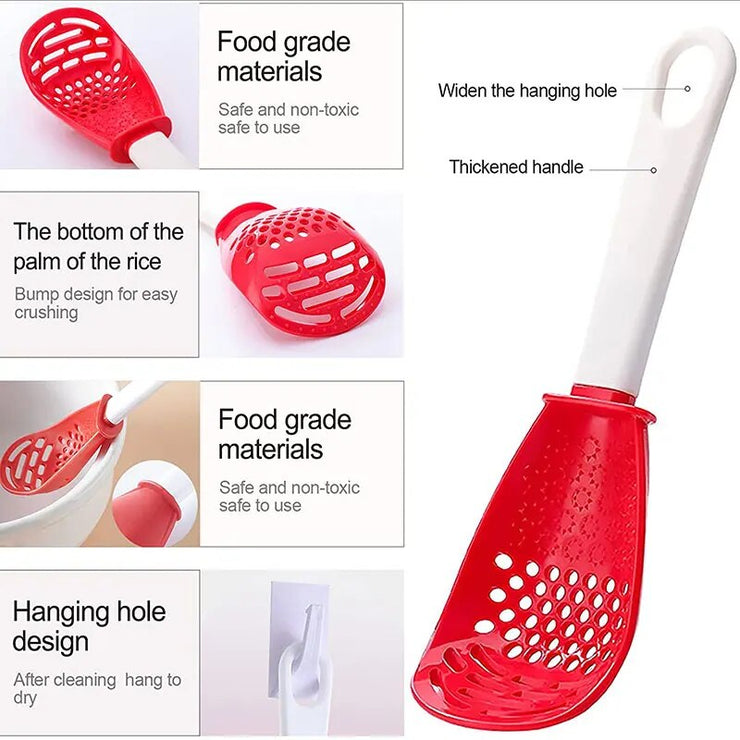 Multifunctional Filter Colander Spoon