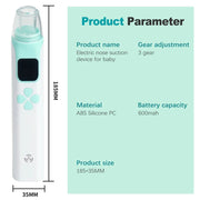 Baby Electric Nasal Aspirator