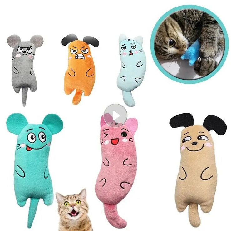 Cat Teeth Grinding Plush Toy