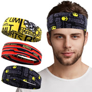 Gothic Skull Sport Head Band