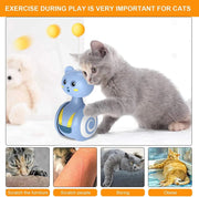 Cat Automatic Tumbler Swing Toys