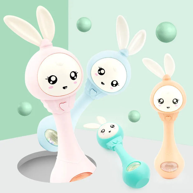 Baby Teether Musical Flashing Rattle Toys