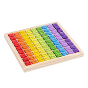 99 Color Multiplication Table Board