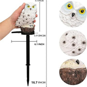 Garden Solar Owl Light