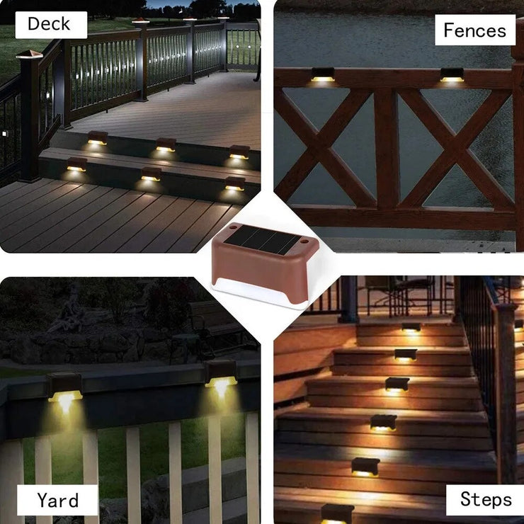 Garden LED Solar Stair Light