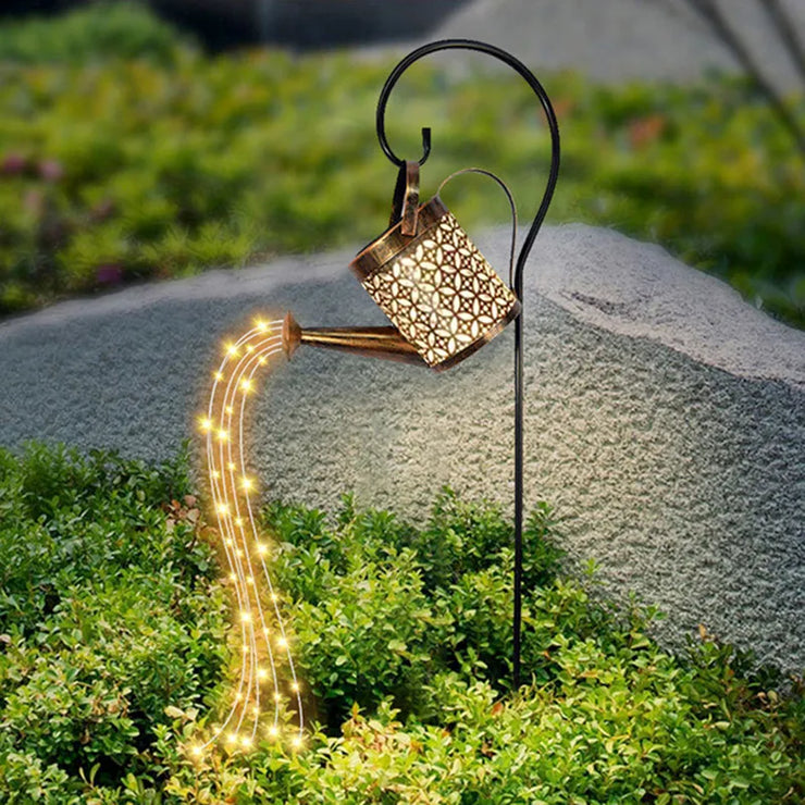 Garden Solar Watering Can Light