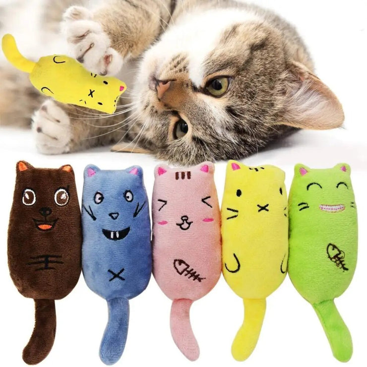 Cat Teeth Grinding Plush Toy