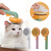 Cat Dog Stainless Steel  Hair Brush