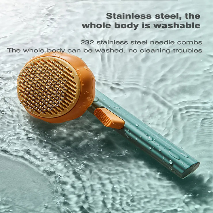 Cat Dog Stainless Steel  Hair Brush