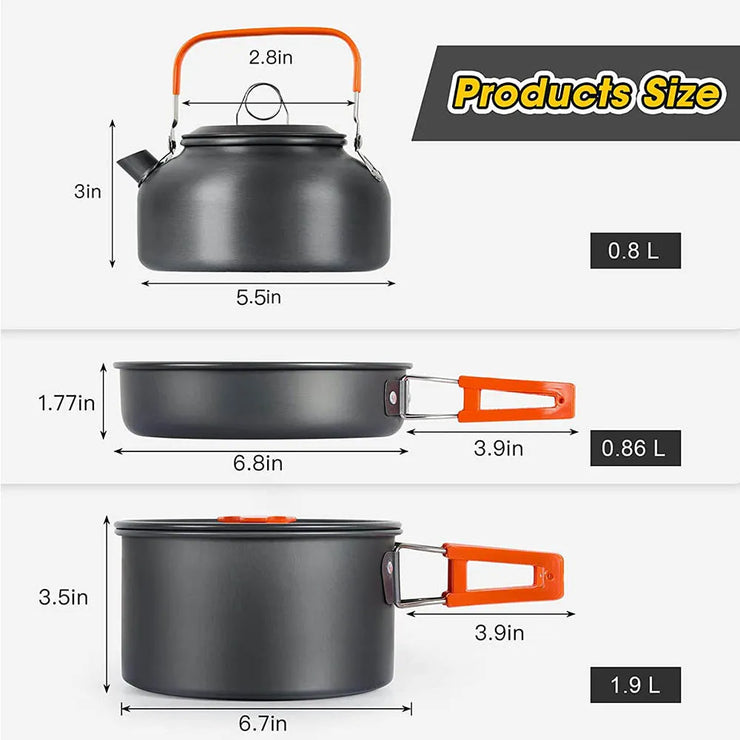 Outdoor Cookware Set