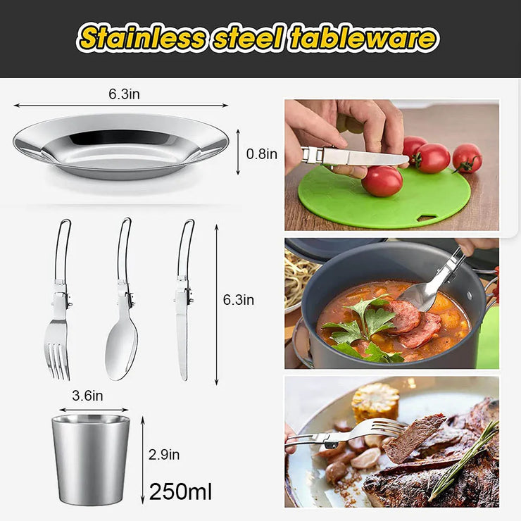 Outdoor Cookware Set