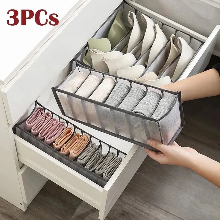 Clothes Jeans Compartment Storage Box