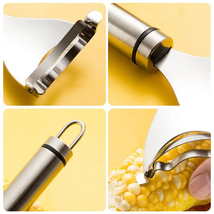 Stainless Steel Corn Stripper Peeler