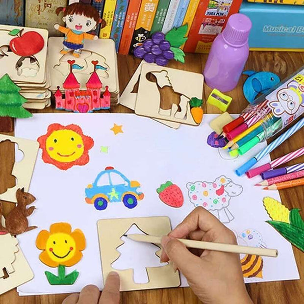 20/32Pcs Montessori Drawing Toys