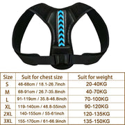 Adjustable Back Correction Belt