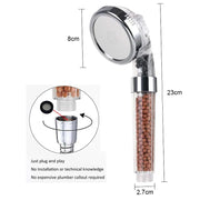 High Pressure 3 Modes SPA Shower Head