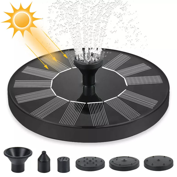 Mini Solar Waterfall Fountain