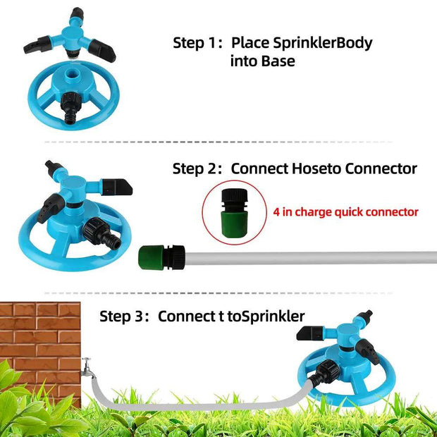 Automatic Rotating Water Sprinklers