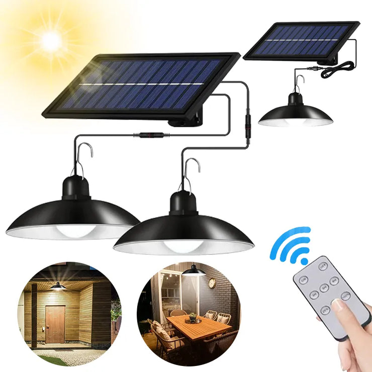 Outdoor Solar Pendant Light