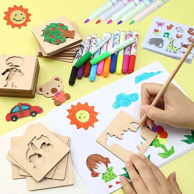 20/32Pcs Montessori Drawing Toys