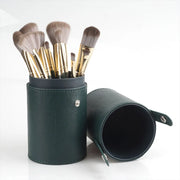 Hot Green Makeup Brushes Set